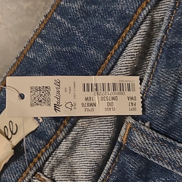 NWT MADEWELL THE CURVY PERFECT VINTAGE JEAN - Picture 9 of 14